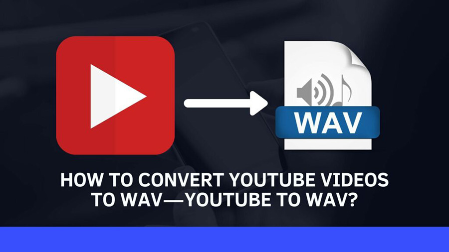 Principle of YouTube to WAV tool.