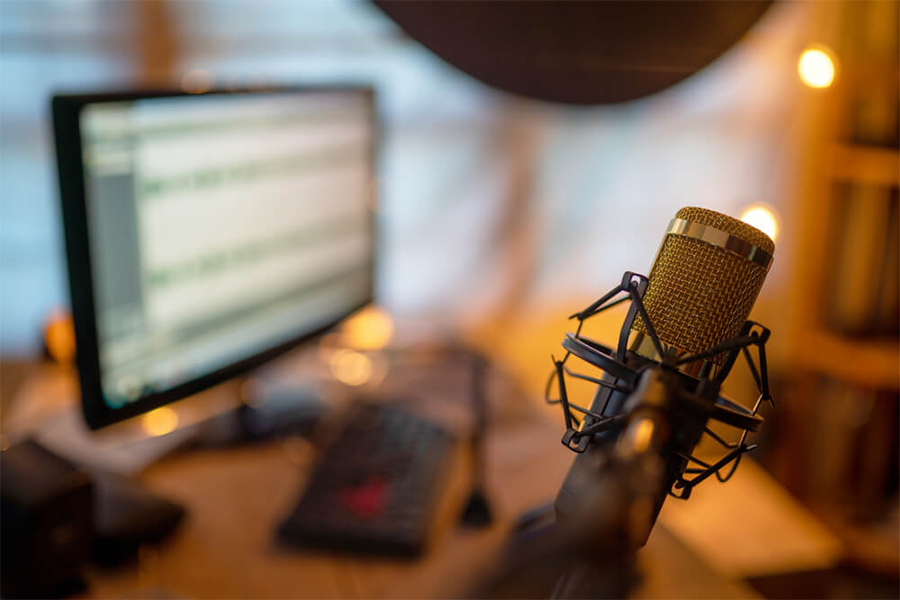 What types of audio are available on YouTube?