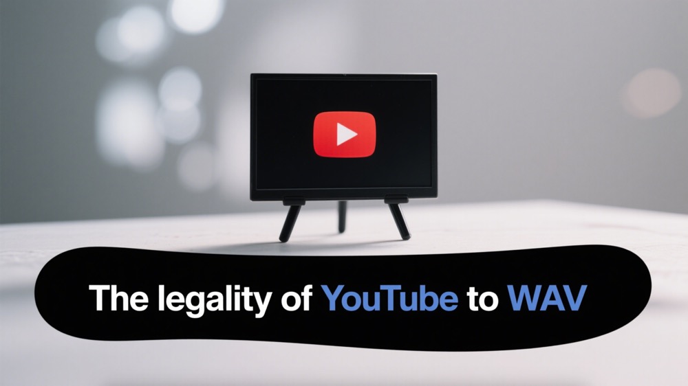 The legality of YouTube to WAV