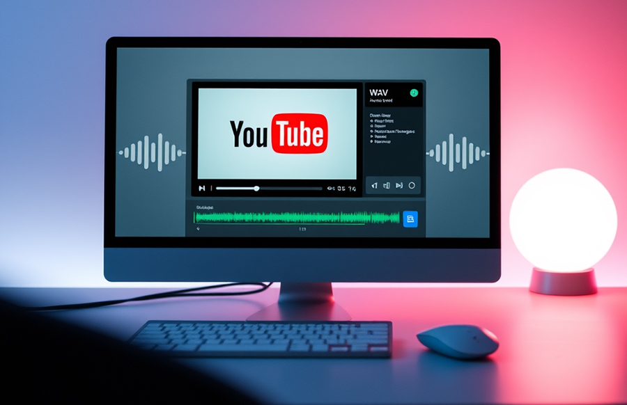 Step-by-step guide for YouTube to wav.